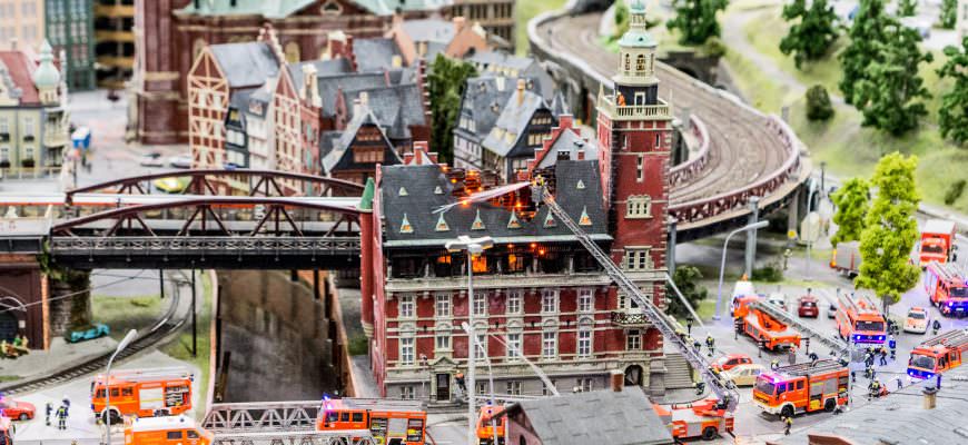 muzejs, Hamburga, Miniatūra Brīnumzeme, Wunderland, Vācija
